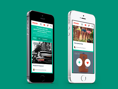 Mywish, mobile v adaptive basovdesign flat green ios7 ios8 mobile mywish red responsive webdesign