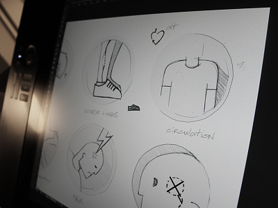 Sketch Icons For Powerdot cintiq device fitness icon planner powerdot program safety briefing sessions sketch sport wacom