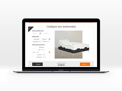 Builder bed for bedrenaetter.dk bed bedrenaetter builder denmark dk furniture minimal store ux web web design website