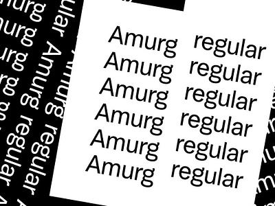 Amurg Font