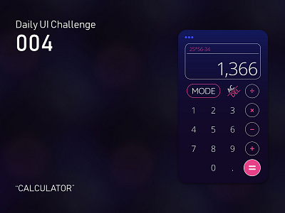Daily UI 004 - Calculator android app design app calculator calculator ui dailyui design ui ux