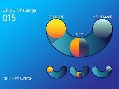 Daily UI Challenge 015 - On & Off Switch android app design animation app dailyui design switch ui