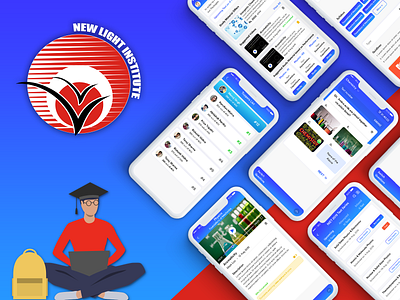 NewLight: A Torchbearer to Your Journey of Becoming a Doctor app design app for education mobile app design mobile app development mobile app experience mobile app icon mobile app ui ux design ui ux design user experience user interface