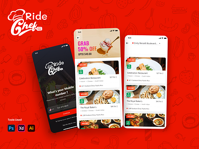 RideChef - Food Delivery App