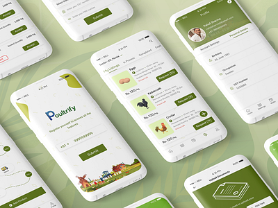 Poultrify-Poultry Trading Business App app design design mobile app development mobile app ui ux design poultrify trading app ui ui ux design ui ux user interface ux