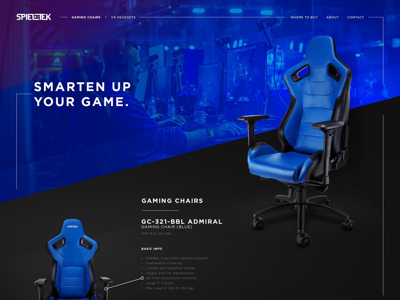 gaming chair websites