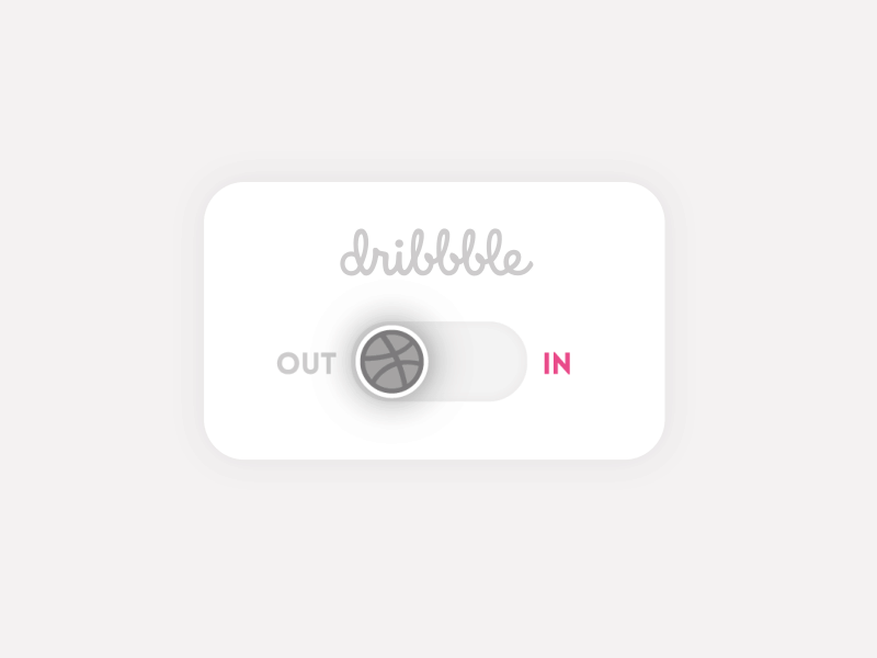 First dribbble shot! animation first shot gif