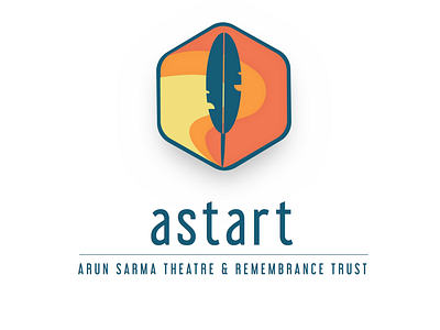 Logo design design logo theater trust writer