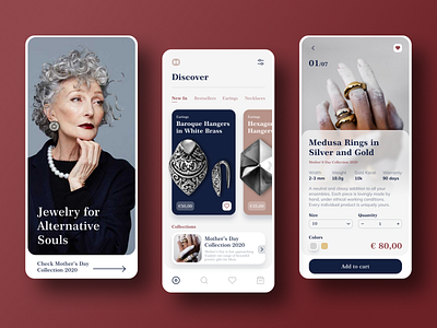 Jewelry mobile app aplication aplicativo app app design app designer figma interaction interaction design ios jewelry jewelry app lineicons minimal app mobile modern molipe app ui uidesign user interface uxdesign