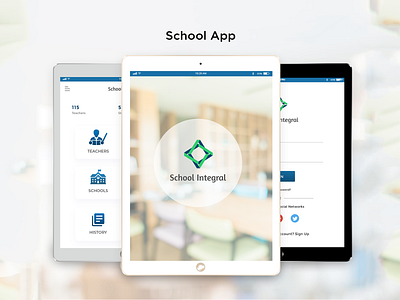 School app app design school app uiux