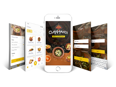 Clay Handi app design dashboard ui uiux