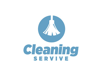 Cleaning Servive Logo Vector cleaning company cleaning services logo logotype minimal simple logo