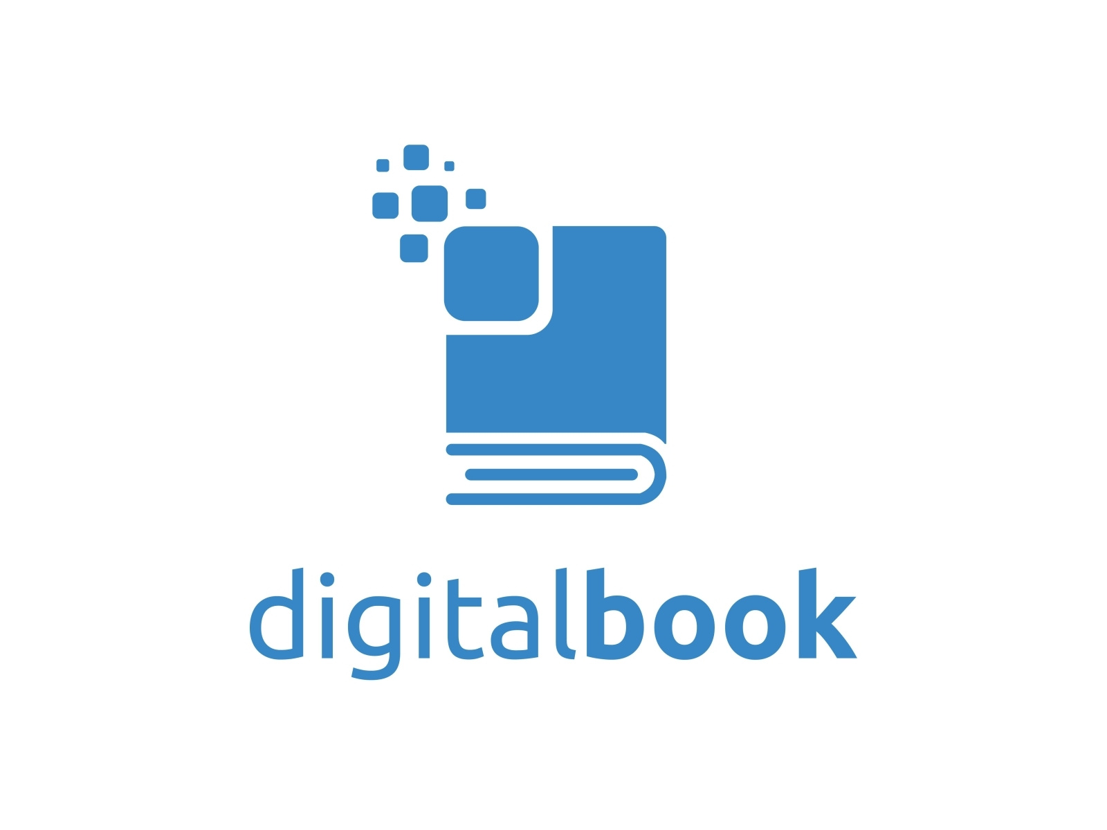 Digital Book Logo by zaqilogo on Dribbble