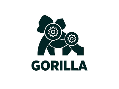 Gorilla Logo Vector Design Templates animal branding design gorila logo minimal symbol templates vector