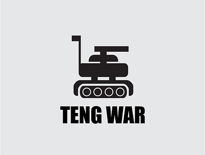 Logo Teng War car design logo logos logotype mobil simple logo teng war war car