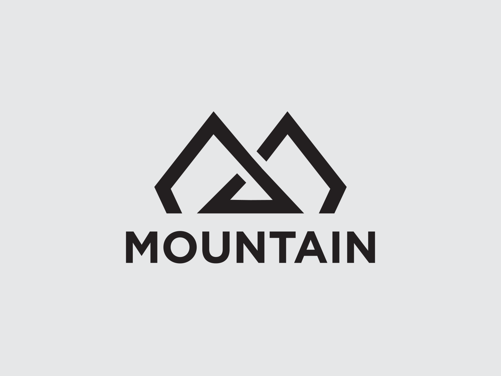 Logo Mountain By Zaqilogo On Dribbble