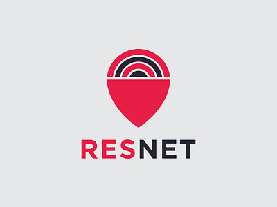 Logo Res Net branding design icon logo logo res logos logotype net res simple logo symbols templates vector