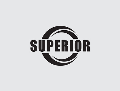 Logo Superior black branding design interior logo logos logotype modern simple simple logo superior symbols templates vectro
