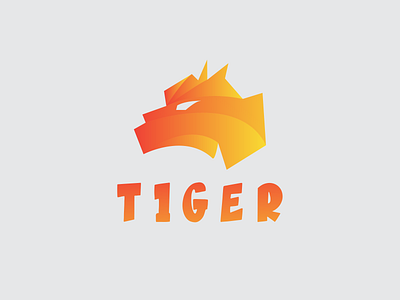 Logo Tiger animal branding design logo logo tiger logos logotype simple logo singa tiger