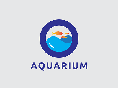 Logo Aquarium aquarium branding design fish logo logo fish logotype simple logo symbols templates