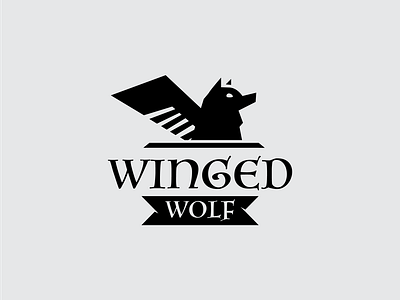 Winged Wolf Logo