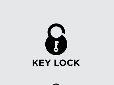 Logo Key Lock branding design key key lock lock logo logotype logo key lock simple logo symbols templates vector