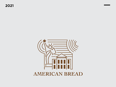 American Bread Logo Design