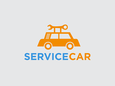 Service Car Logo branding design graphic design icon logo logos logotype sar logo service service car simple simple logo templates vector