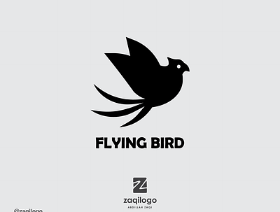 Flying Bird logo bird branding design flying flying bird logo logo logos logotype simple templates vector vectro