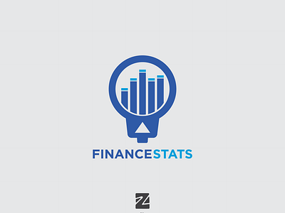 Finance Stats branding design finance finance stats logo logofinance stats logos logotype modern stats vector
