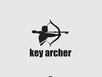 Key Archer logo archer branding design icon key key archer logo logo logos logotype simple logo symbols templates vector