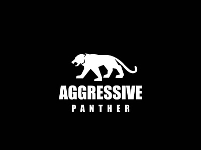 Aggressive Panther Logo