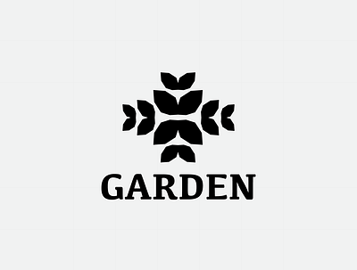 Garden logo branding design garden garden logo graphic design leaf logo logo leaf logos logotype simple logo symbols templates vector vintages