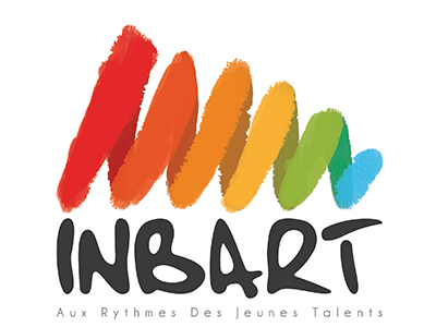 Logo INBART art colors festival logo painting talents