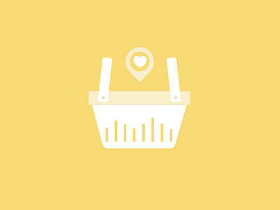 Pricyme App Icon android app bag bars flat graphs heart icon ios7 logo market shopping