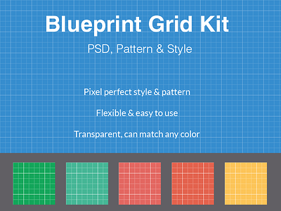 [Freebie] Pixel Perfect Blueprint Pack blueprint download flat free freebie grid kit mockup pack perfect pixel psd