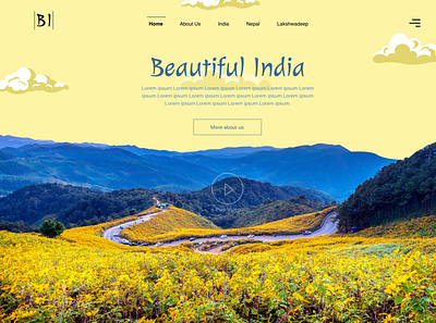 An Indian Valley branding ui ui design ux ux design vector web design