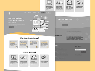 Edu-tech Wireframe