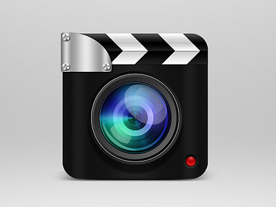Lapse Time App camera icon ios iphone lapsetime skeuomorphic video