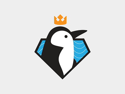 Royal Penguins - Kitesurf School kitesurf logo penguin penguins