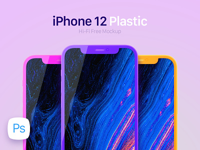 iPhone 12 Plastic Mockup iphone 12 iphone 12 mockup iphone 12 pro iphone 12 template iphone mockup mobile mockup