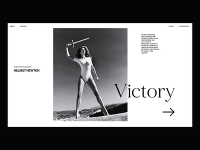 Helmut-Newton black white clean fashion fashion design layout design layout exploration minimal photography