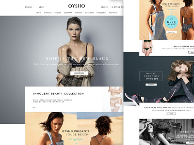 Osyho Dribble minimal ui web design