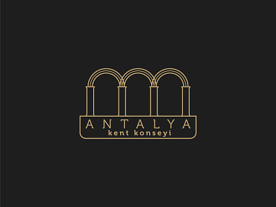 Antalya City Council Logo duotone minimal