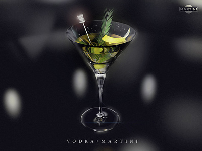 Martini Glass Render