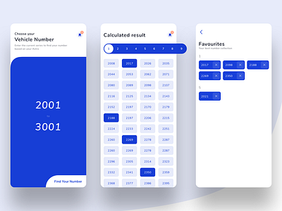 Astro Number -  UI kit freebies