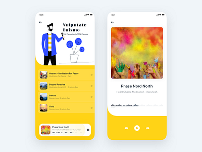 Music Player App UI