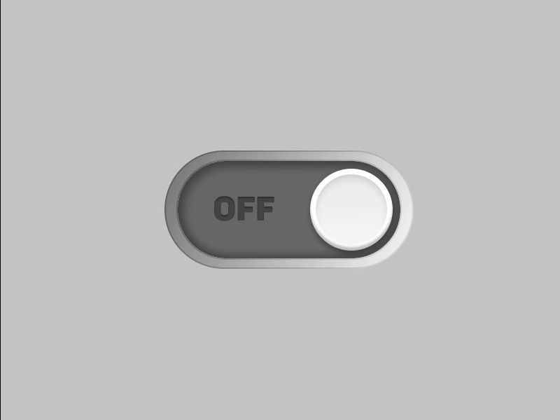On Off Skeumorphic Toggle Switch Button Animation animation animation design animations button concept design figma illustration interaction micro interaction microinteraction skeumorphic skeumorphism switch toggle toggle button toggle switch toggles ui ux
