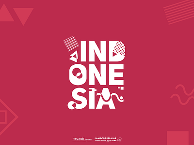 INDONESIA Typography Illustration