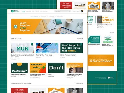 Rumah Mahasiswa Landing Page